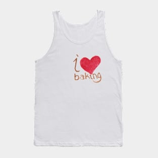 i heart baking Tank Top